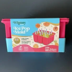 Whimsy Pop whimsy pop | Kitchen | Whimsy Pop Ice Pop Mold Hot Pink Makes 2 Pops ...